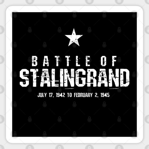 Battle of Stalingrad WW2 Sticker by Distant War